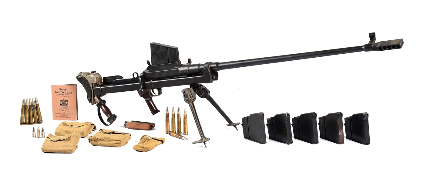 (D) U.S. GOVERNMENT PROPERTY MARKED INGLIS BOYS MK I ANTI-TANK RIFLE (DESTRUCTIVE DEVICE).