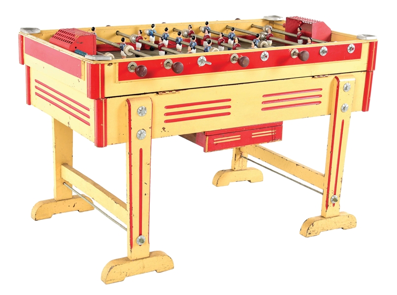 EARLY FOOSBALL TABLE GAME.
