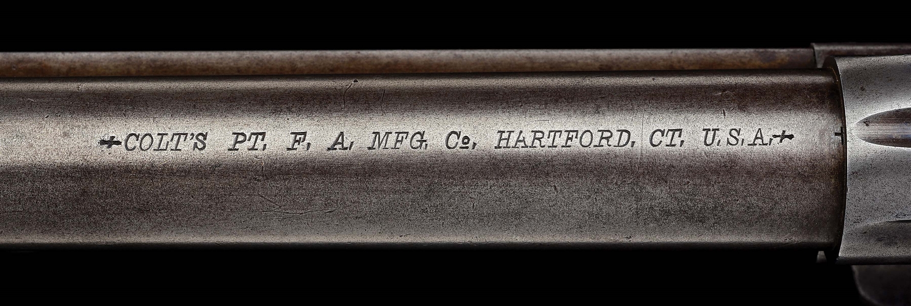 Lot Detail - (A) DOCUMENTED COLT SINGLE ACTION ARMY PINCH FRAME ...