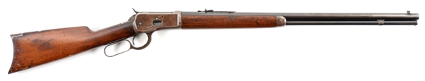 (C) WINCHESTER MODEL 1892 LEVER ACTION RIFLE.