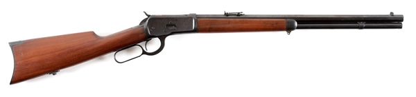 (C) WINCHESTER MODEL 1892 LEVER ACTION RIFLE.