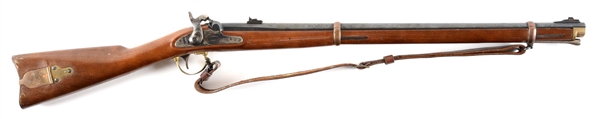 (A) MODIFIED ARMI JAGER REPRODUCTION PERCUSSION MUSKET.