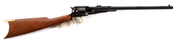 (A) ITALIAN REPRODUCTION OF A REMINGTON PERCUSSION REVOLVING RIFLE.