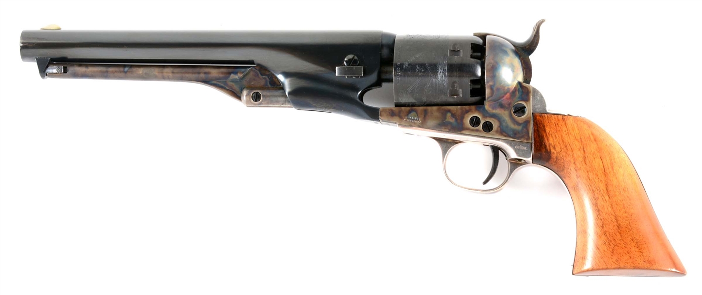 (A) 2ND GENERATION COLT MODEL 1861 NAVY PERCUSSION REVOLVER.