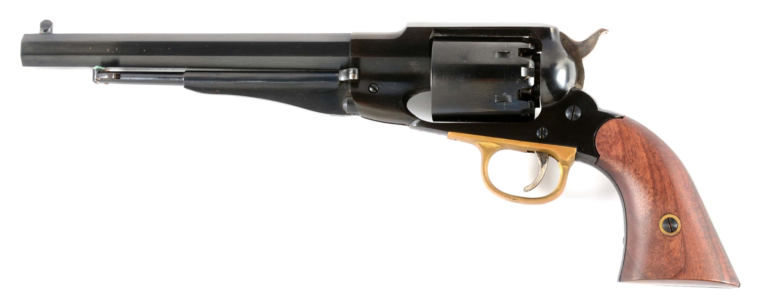 (A) CONNECTICUT VALLEY ARMS MODEL 1858 ARMY PERCUSSION REVOLVER.