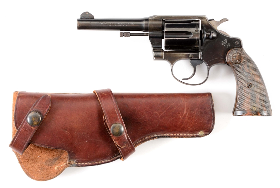 (C) COLT POLICE POSITIVE SPECIAL DOUBLE ACTION REVOLVER.