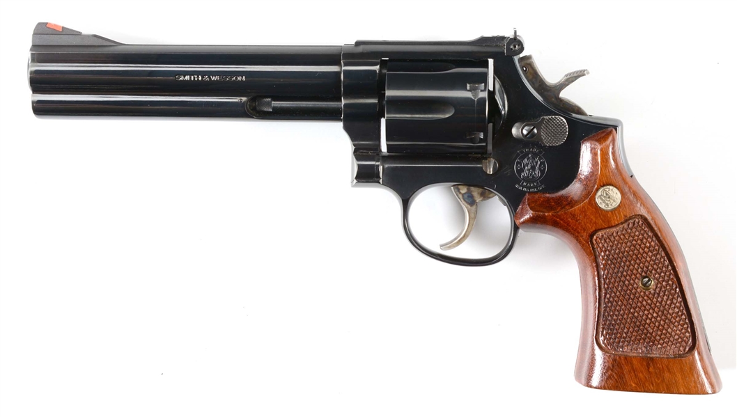 (M) SMITH & WESSON MODEL 586 DOUBLE ACTION REVOLVER.