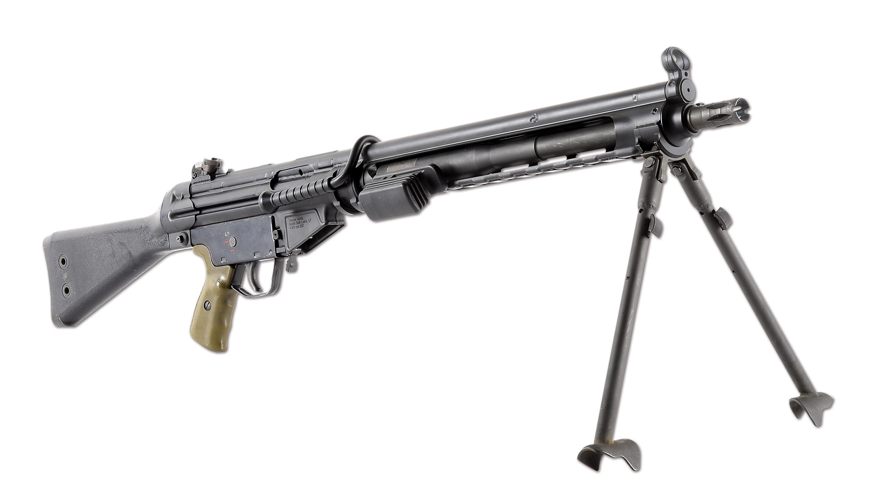 (N) HIGHLY DESIRABLE AND EXTREMELY POPULAR FLEMING REGISTERED H&K MACHINE GUN SEAR PACK WITH TWO POPULAR HOST GUNS (FULLY TRANSFERABLE). 