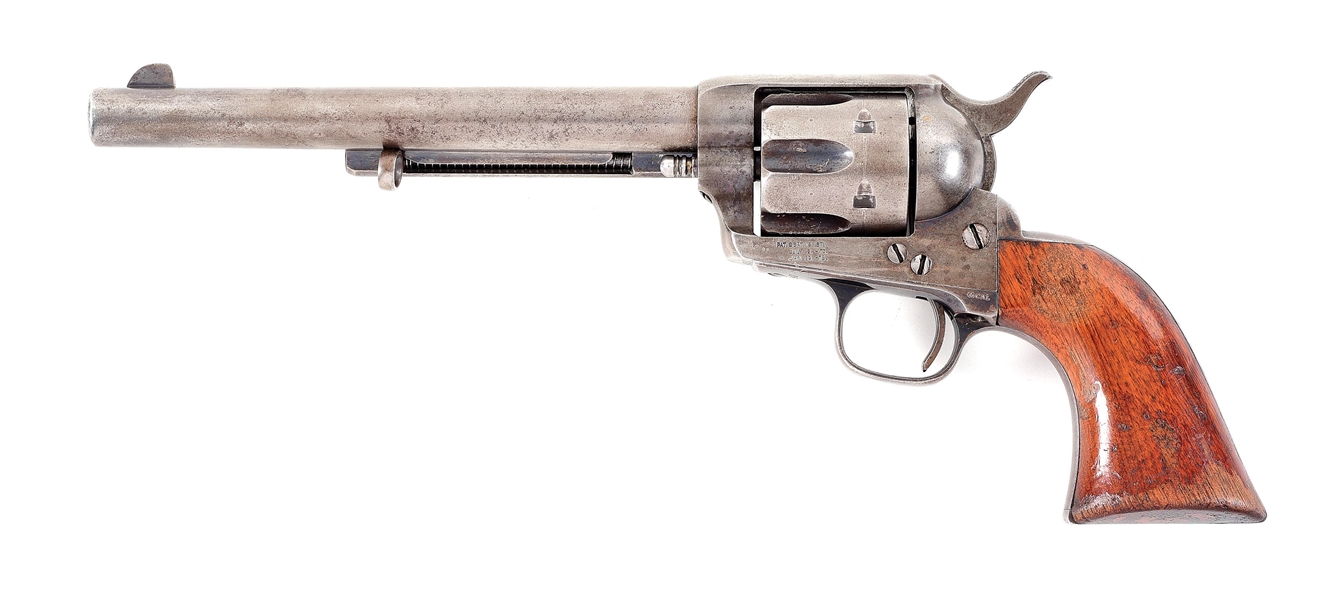 (A) FIRST GENERATION COLT SINGLE ACTION ARMY REVOLVER.