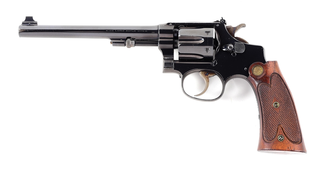 (C) SMITH & WESSON BEKEART .22 LR DOUBLE ACTION REVOLVER (1915).
