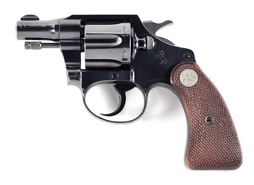 (C) COLT BANKERS SPECIAL DOUBLE ACTION REVOLVER (1934).