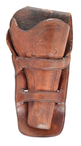 DOUBLE LOOP HOLSTER BY W. MUSGRAVE OF MONTROSE, COLORADO.