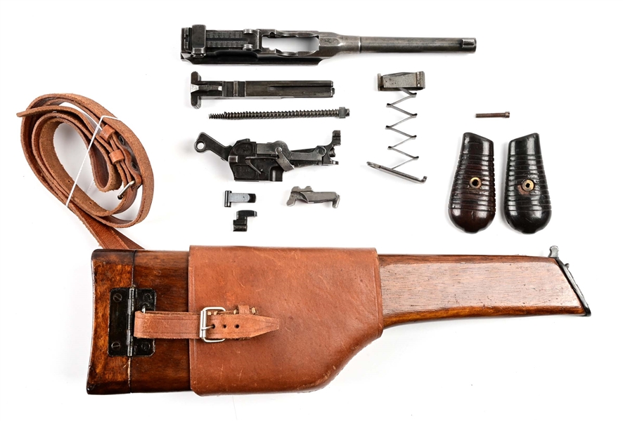 MAUSER C96 PARTS KIT WITH STOCK.