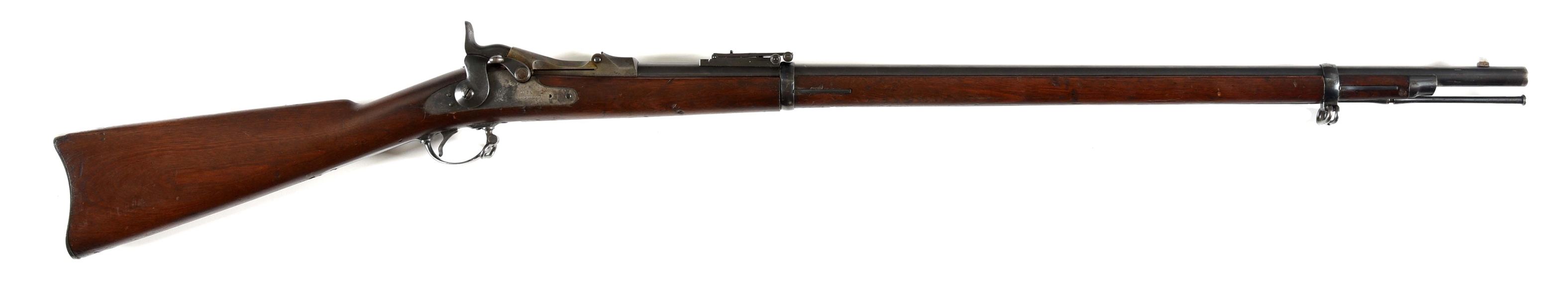 (A) U.S. SPRINGFIELD MODEL 1884 TRAPDOOR RIFLE. 