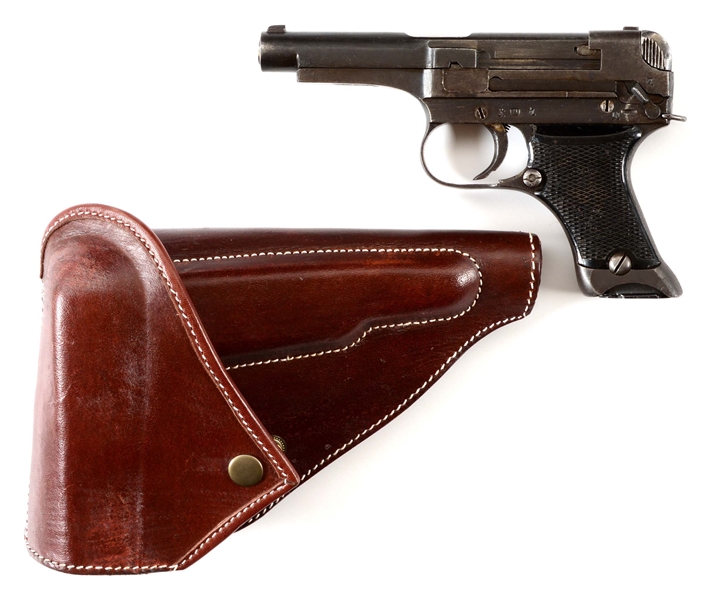 (C) NAGOYA TYPE 94 SEMI AUTOMATIC PISTOL.