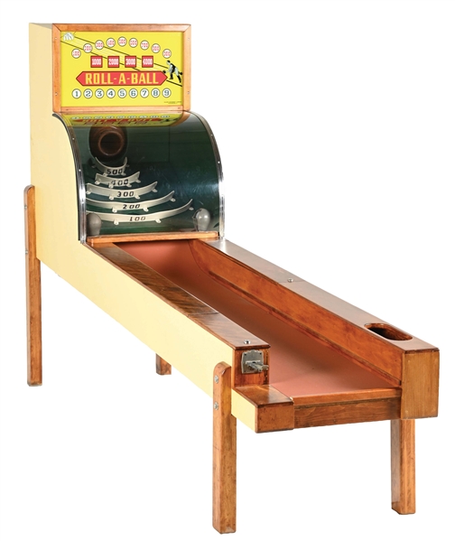 ROLL-A-BALL ARCADE GAME.