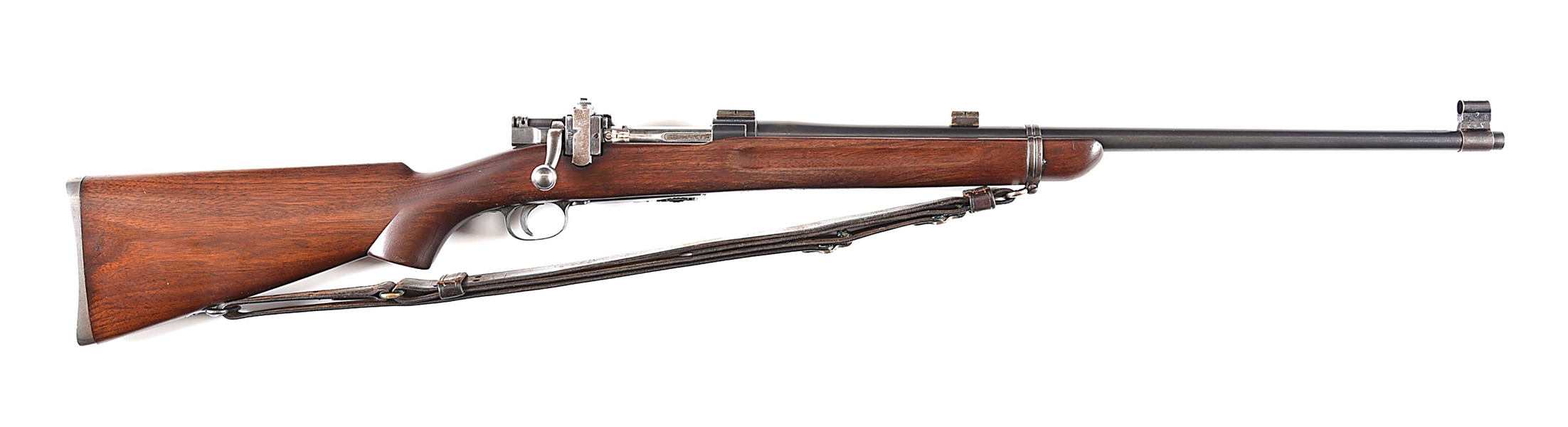(C) SPRINGFIELD ARMORY MODEL 1922 M1 BOLT ACTION RIFLE WITH FECKER OPTIC.