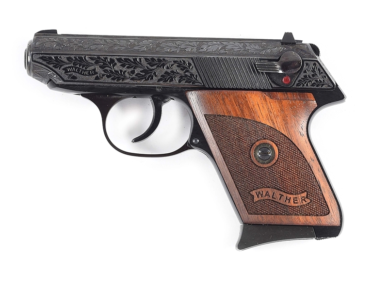 (M) ENGRAVED WALTHER TPH SEMI AUTOMATIC PISTOL.