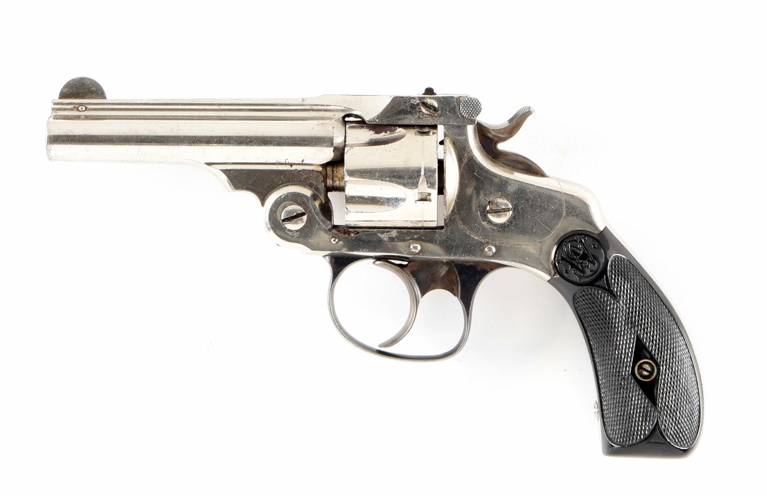 (C) FOURTH MODEL SMITH & WESSON .32 DOUBLE ACTION REVOLVER.