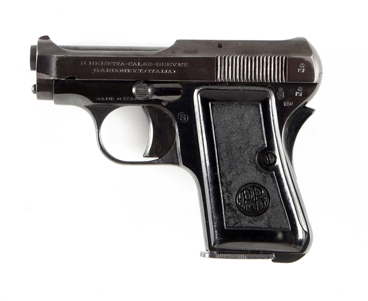 (C) BERETTA MODEL 418 SEMI AUTOMATIC PISTOL.