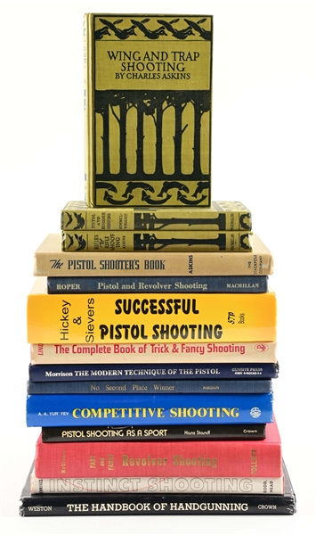 LOT OF 14: SHOOTING BOOKS.