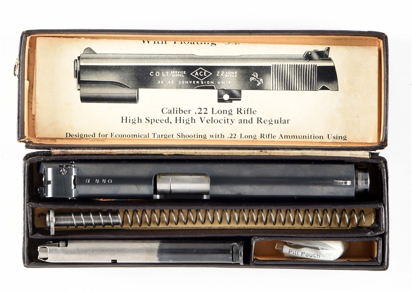 EARLY COLT .22-.45 SERVICE MODEL CONVERSION UNIT (FLOATING CHAMBER).