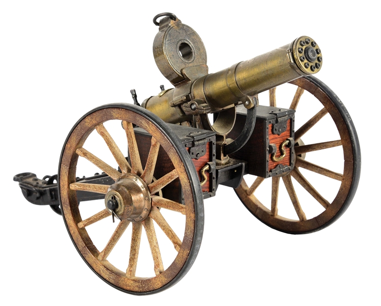 EXTREMLY ATTRACTIVE - MINIATURE GATLING GUN REPLICA.