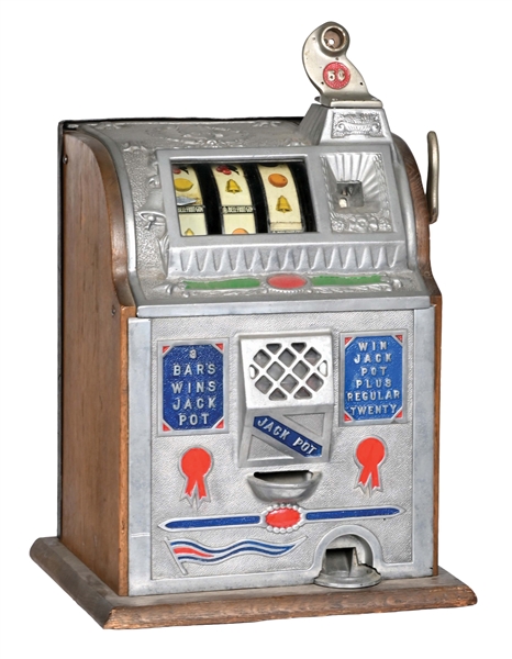 5¢ MILLS BELL-FRUIT-GUM SLOT MACHINE.