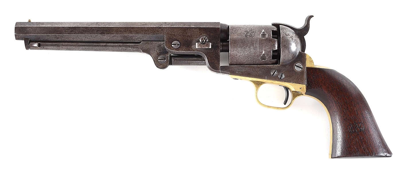 (A) FINE MARTIAL COLT MODEL 1851 NAVY PERCUSSION REVOLVER.