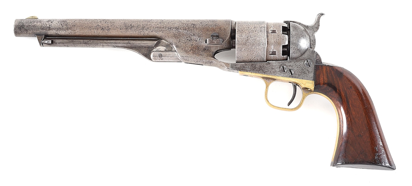 (A) COLT MODEL 1860 ARMY PERCUSSION REVOLVER.