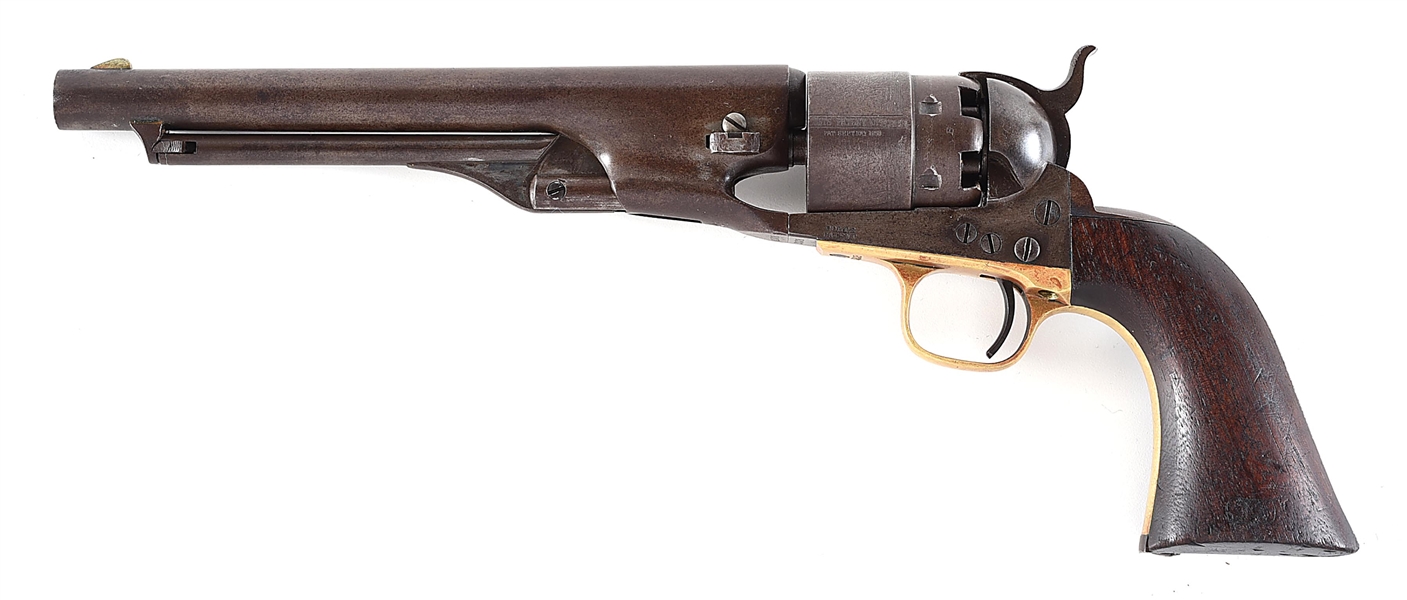 (A) MARTIAL COLT MODEL 1860 ARMY PERCUSSION REVOLVER.