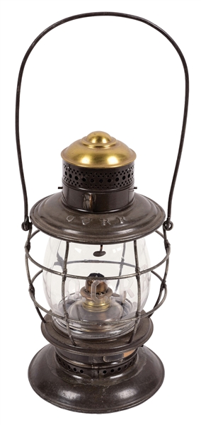 OC RR RAILROAD LANTERN.