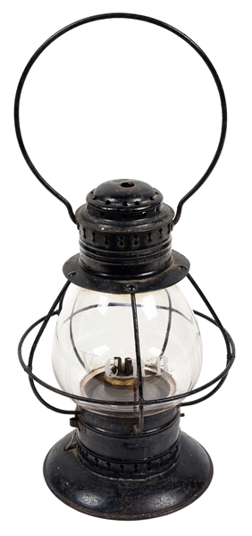 V C R R RAILROAD LANTERN.