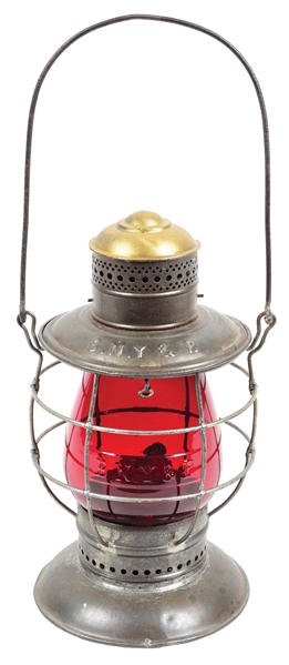 B N Y & P RAILROAD LANTERN.