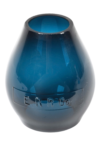 E.R.R.CO. RAILROAD LANTERN GLOBE.