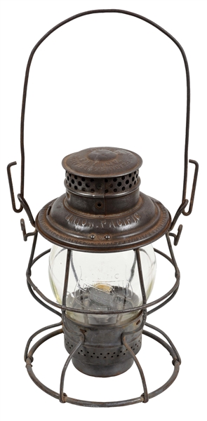 UNION PACIFIC RAILROAD LANTERN.