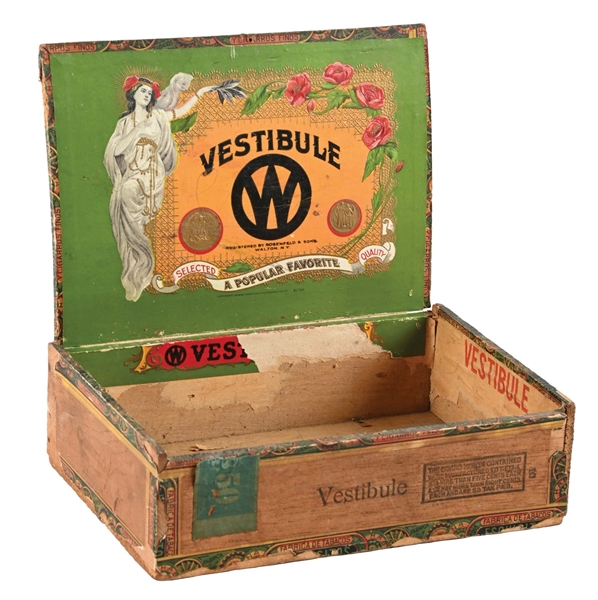 O&W CIGAR BOX.