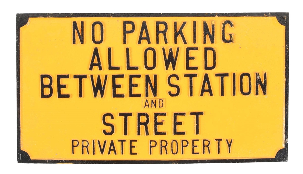 STREET SIGN.