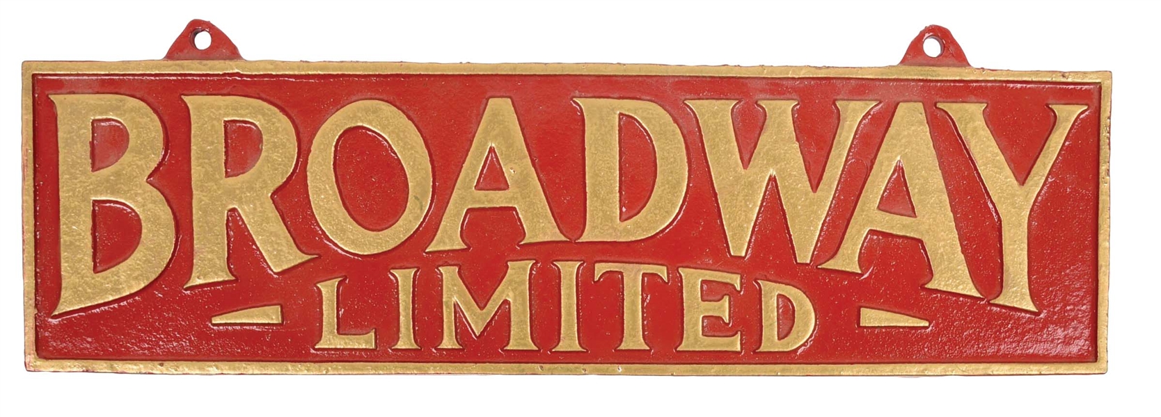 PRR LOCOMOTIVE NAME TRAIN SIGN.