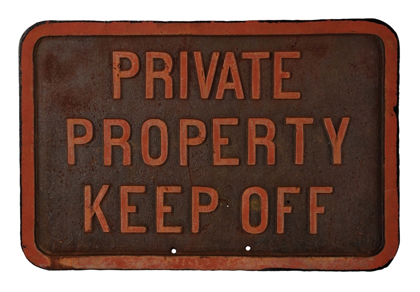 PROPERTY SIGN.