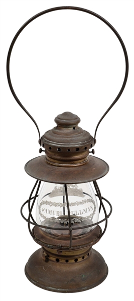 CONDUCTORS RAILROAD LANTERN.