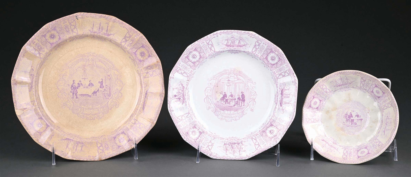 LOT OF 3: BOSTON MAILS CHINA.