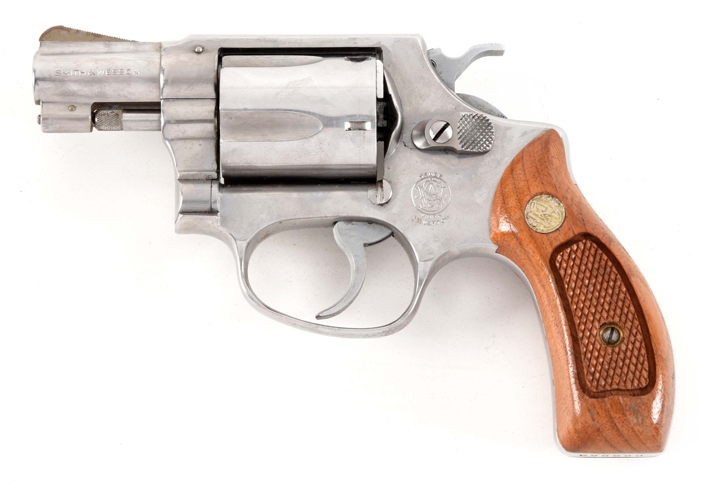 (M) SMITH AND WESSON MODEL 60 DOUBLE ACTION REVOLVER.