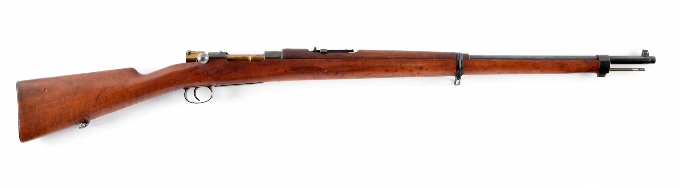 (A) CHILEAN M1895 MAUSER BOLT ACTION RIFLE MADE BY LOEWE.