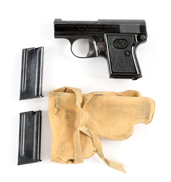 (C) BERNADELLI POCKET SEMI-AUTOMATIC PISTOL.