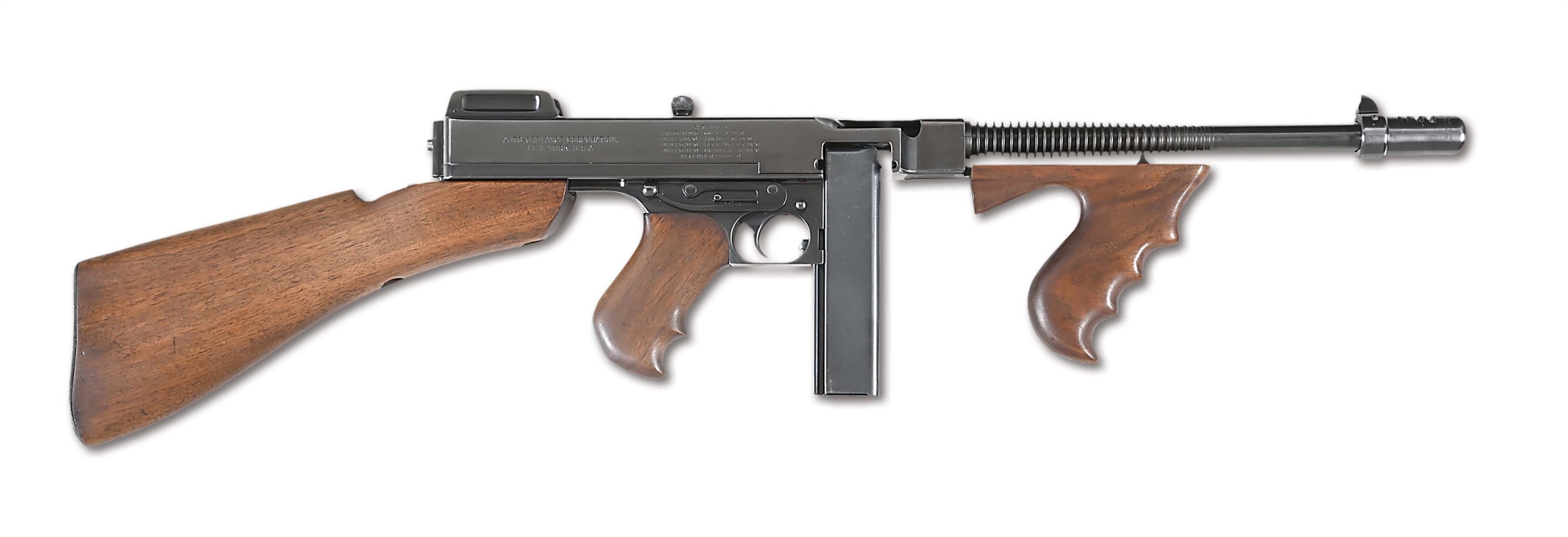 (N) COLT US NAVY MODEL 1928 THOMPSON SUBMACHINEGUN (CURIO AND RELIC).