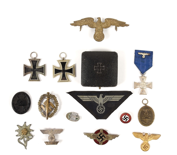 LOT OF MISCELLANEOUS THIRD REICH MEDALS.