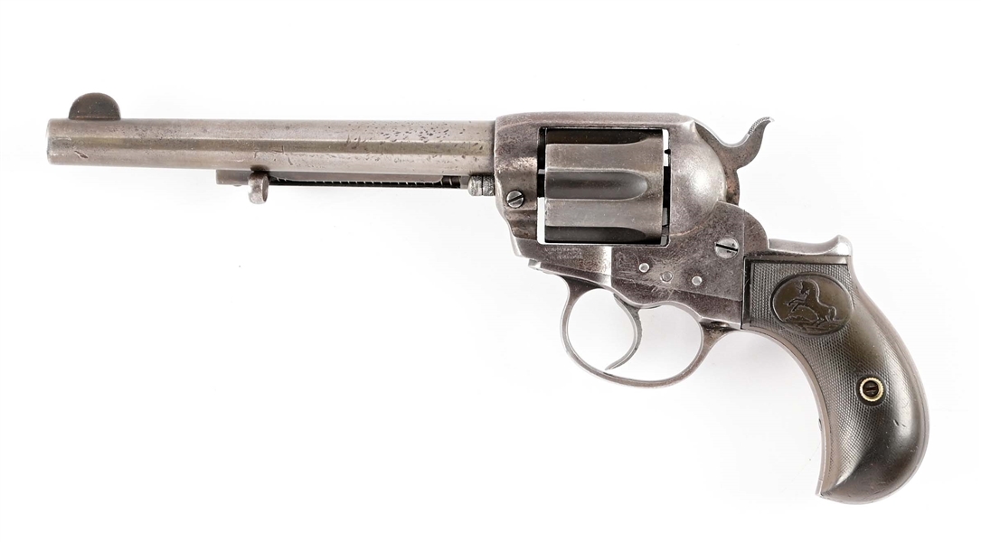 (C) COLT 1877 THUNDERER DOUBLE ACTION REVOLVER.