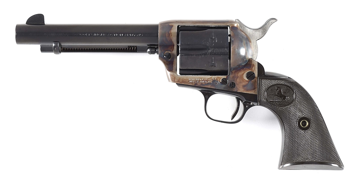 (C) 2ND GENERATION COLT SINGLE ACTION ARMY REVOLVER.