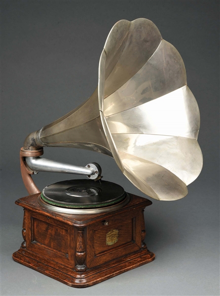 COLUMBIA GRAPHOPHONE MODEL AA WITH NICKEL HORN